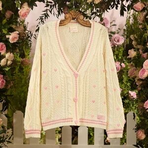 TAYLOR SWIFT Official Merch LOVER CARDIGAN M/L Authenticity Guaranteed